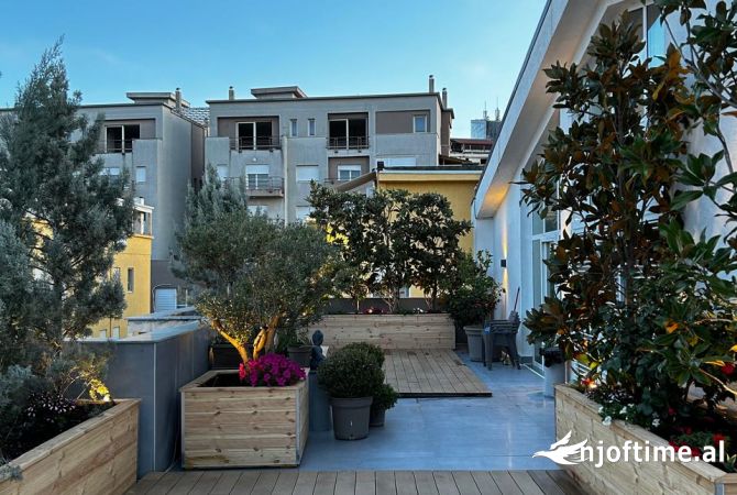 Shtepi me qera Penthose(kati i fundit panoramik) ne Tirane, 3+1, Mobilimi E mobiluar, Pagesa 3,000  Euro.