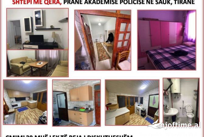 Shtepi me qera 1+1 ne Tirane - 300 Euro