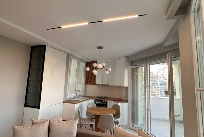 Shtepi me qera Apartament ne Tirane, 1+1, Mobilimi E mobiluar, Pagesa 60,000  Leke.