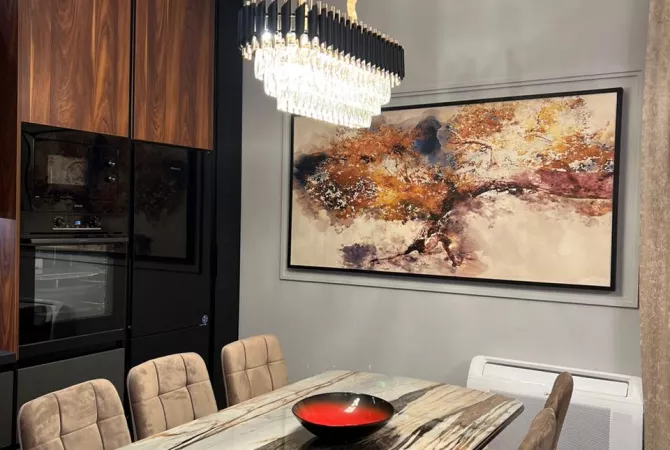 Shtepi me qera Apartament ne Tirane, 2+1, Mobilimi E mobiluar, Pagesa 1,200  Euro.