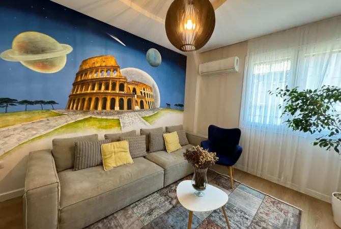 Shtepi me qera Apartament ne Tirane, 2+1, Mobilimi E mobiluar, Pagesa 65,000  Leke.