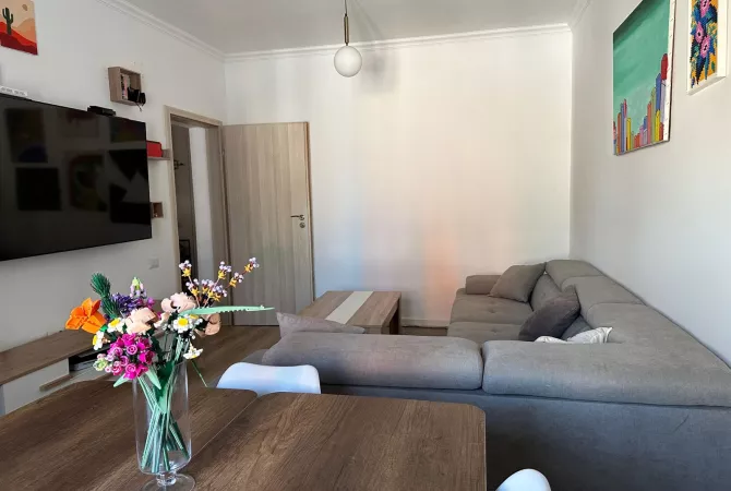 Shtepi ne shitje Apartament ne Tirane, 1+1, Mobilimi E mobiluar, Pagesa 155,000  Euro.