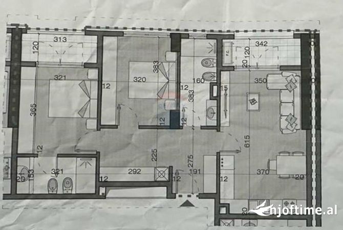 Shtepi ne shitje Apartament ne Tirane, 2+1, Mobilimi E mobiluar, Pagesa 184,000  Euro.