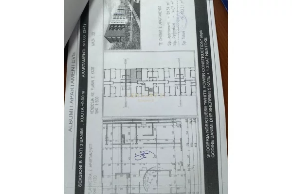 House for Sale 2+1 in Tirana - 95,000 Euro