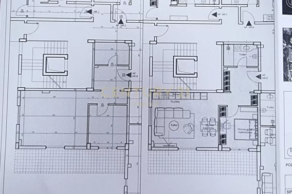 Appartamento in vendita a Tirana 1+1, Vuoto