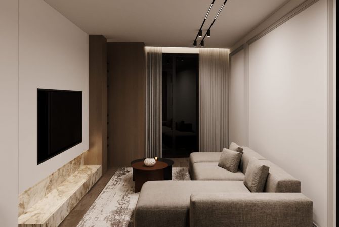 Shtepi ne shitje Apartament ne Tirane, 1+1, Mobilimi Bosh, pa mobiluar, Pagesa 172,270  Euro.