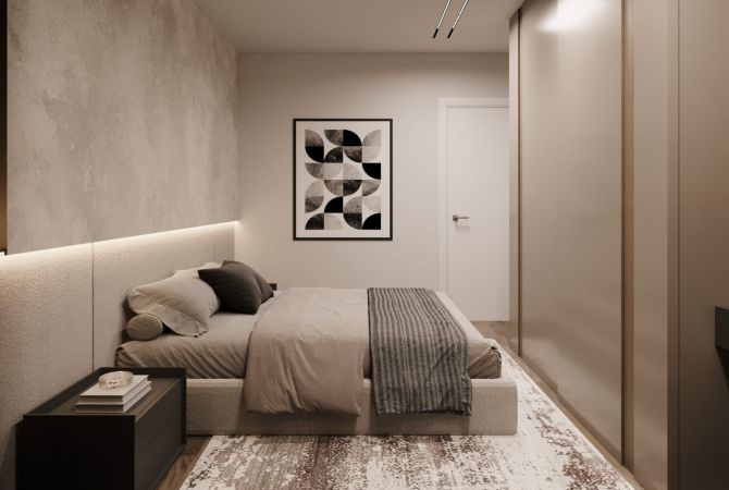 Shtepi ne shitje Apartament ne Tirane, 1+1, Mobilimi Bosh, pa mobiluar, Pagesa 172,270  Euro.