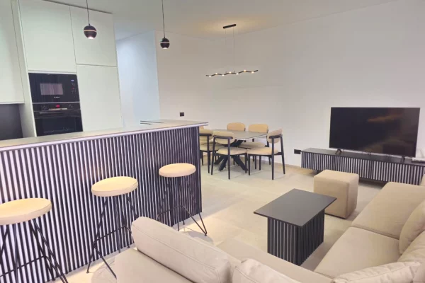 Shtepi ne shitje Apartament ne Tirane, 1+1, Mobilimi Bosh, pa mobiluar, Pagesa 130,000  Euro.