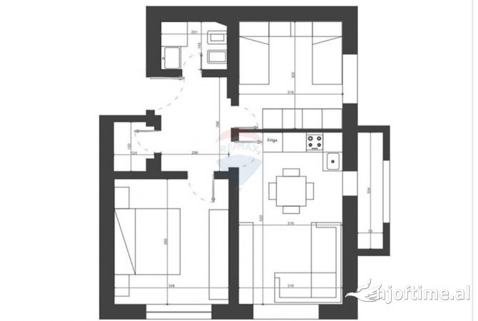 Shtepi me qera 2+1 ne Tirane - 800 Euro