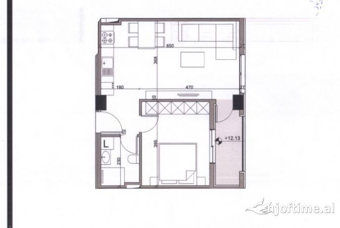 Shtepi ne shitje 1+1 ne Tirane - 127,500 Euro
