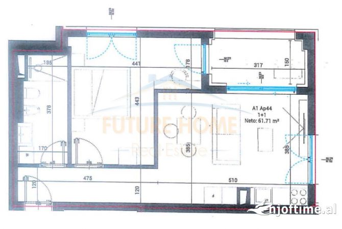 Shtepi ne shitje 1+1 ne Himare - 203,896 Euro