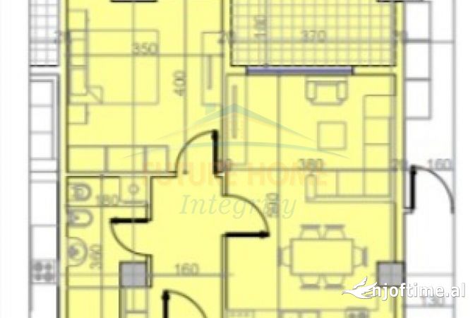 Shtepi ne shitje 1+1 ne Tirane - 73,000 Euro