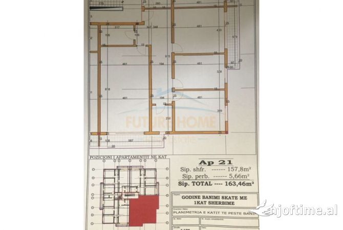 Shtepi ne shitje 3+1 ne Tirane - 315,000 Euro