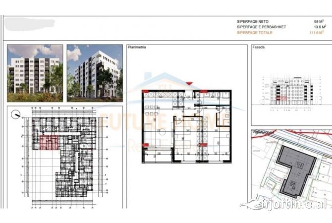 Shtepi ne shitje 2+1 ne Tirane - 111,600 Euro
