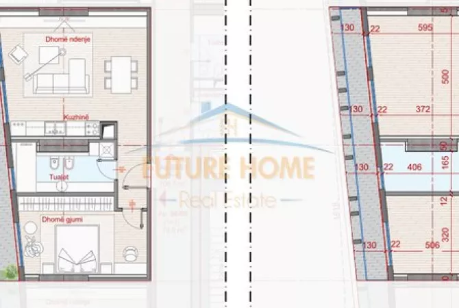 Shtepi ne shitje 1+1 ne Tirane - 185,500 Euro