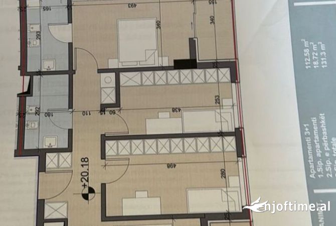 Shtepi ne shitje 3+1 ne Tirane - 124,700 Euro