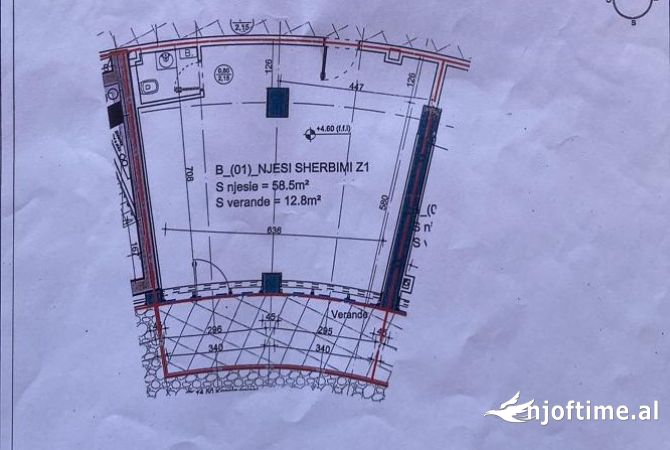 Ambient biznesi me qera 3+1 ne Tirane - 1,200 Euro