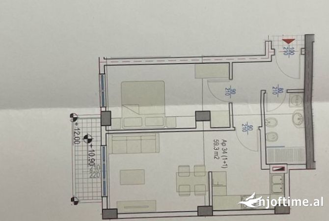 Shtepi ne shitje 1+1 ne Tirane - 247,999 Euro