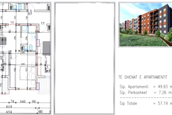 🏡 Shitet Apartament 1+1 – LakeSide Residence, Paskuqan