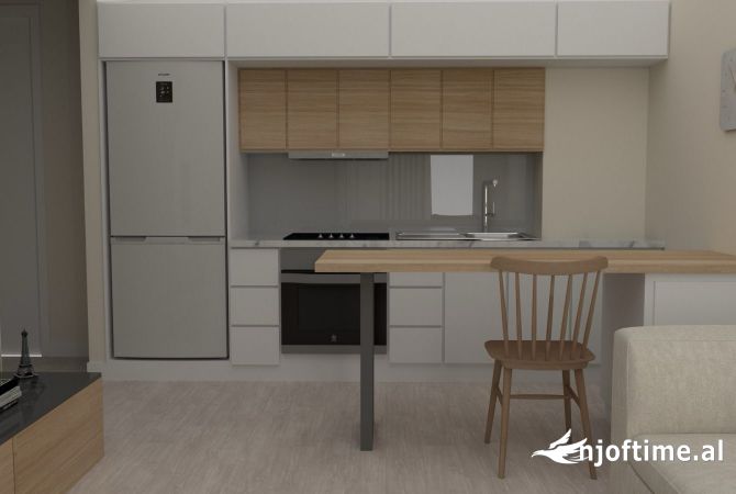 Shtepi ne shitje Apartament ne Tirane, 1+1, Mobilimi Bosh, pa mobiluar, Pagesa 95,000  Euro.