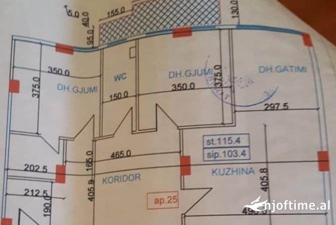 Shtepi ne shitje 2+1 ne Tirane - 169,950 Euro