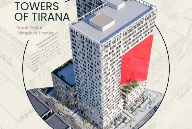 Shtepi ne shitje Apartament ne Tirane, 1+1, Mobilimi Bosh, pa mobiluar, Pagesa 198,000  Euro.