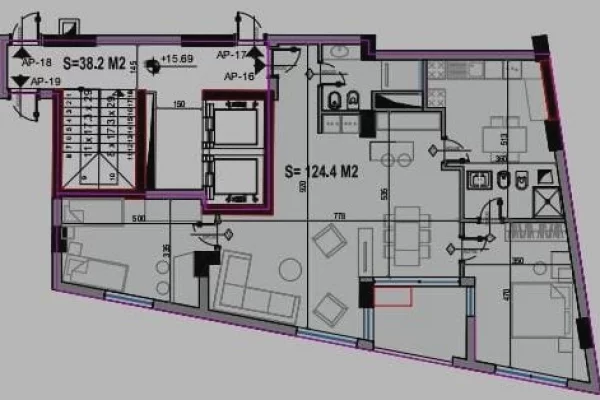 House for Sale 2+1 in Tirana - 572,800 Euro