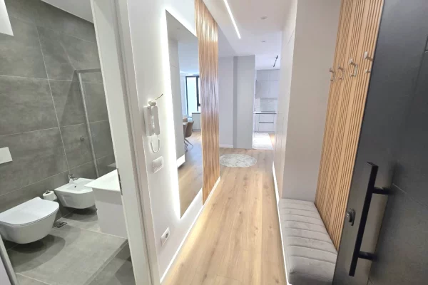 Shtepi me qera Apartament ne Tirane, 2+1, Mobilimi E mobiluar, Pagesa 1,000  Euro.