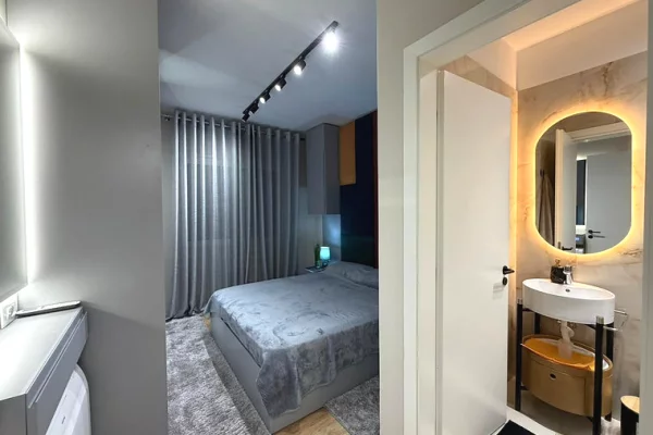 Shtepi me qera Apartament ne Tirane, 2+1, Mobilimi E mobiluar, Pagesa 1,100  Euro.