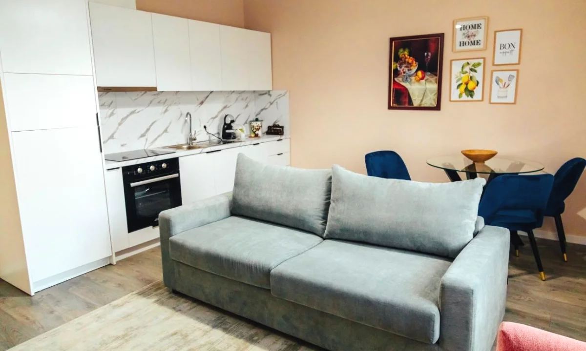 Shtepi me qera Apartament ne Tirane, 1+1, Mobilimi E mobiluar, Pagesa 800  Euro.