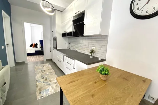 Shtepi me qera Apartament ne Tirane, 1+1, Mobilimi E mobiluar, Pagesa 700  Euro.