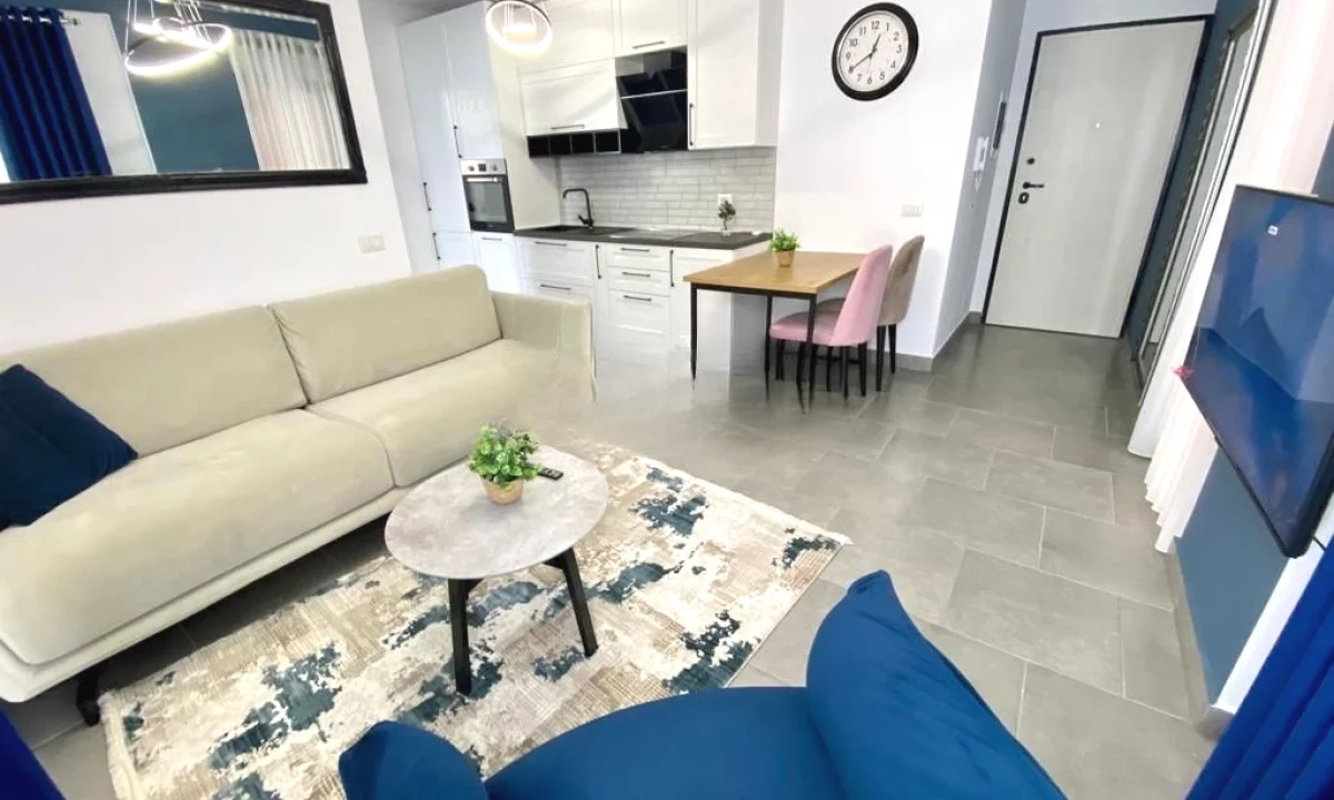 Shtepi me qera Apartament ne Tirane, 1+1, Mobilimi E mobiluar, Pagesa 700  Euro.