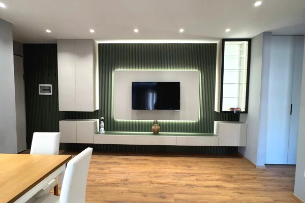 Shtepi me qera Apartament ne Tirane, 1+1, Mobilimi E mobiluar, Pagesa 950  Euro.