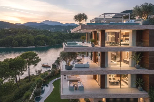 Luxury villas for sale in Tirana 6+1, Furnished