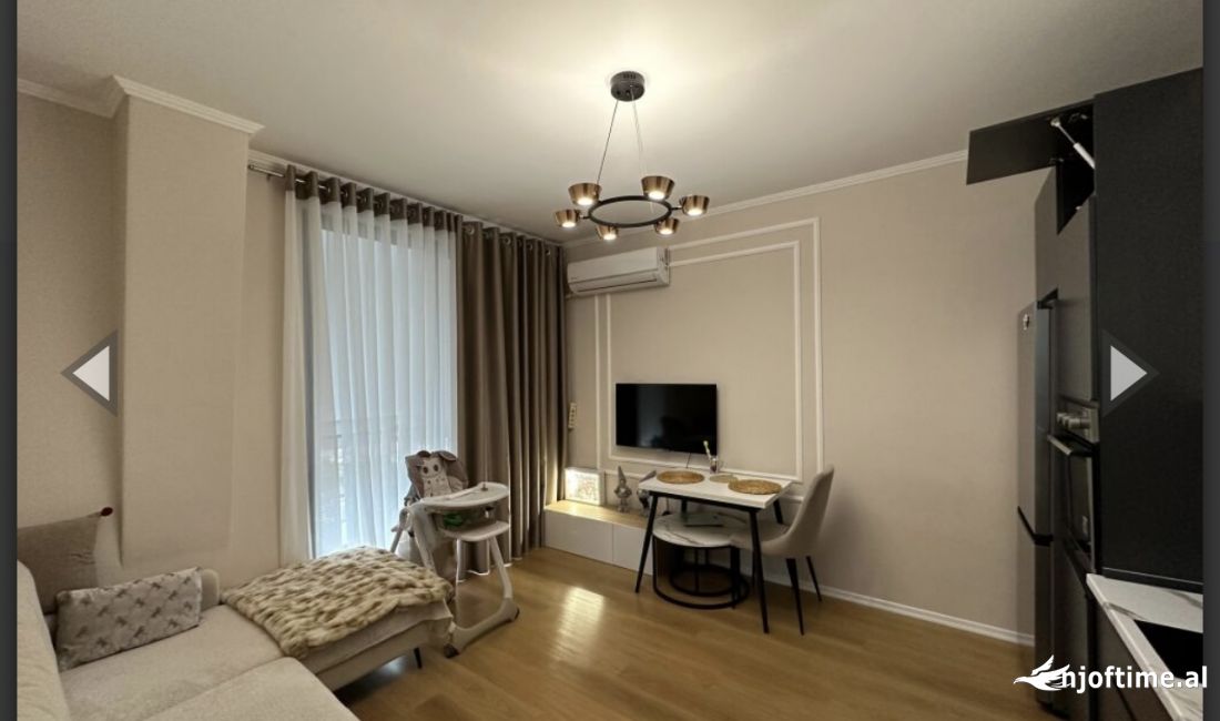 Shtepi ne shitje Apartament ne Tirane, 1+1, Mobilimi E mobiluar, Pagesa 90,000  Euro.