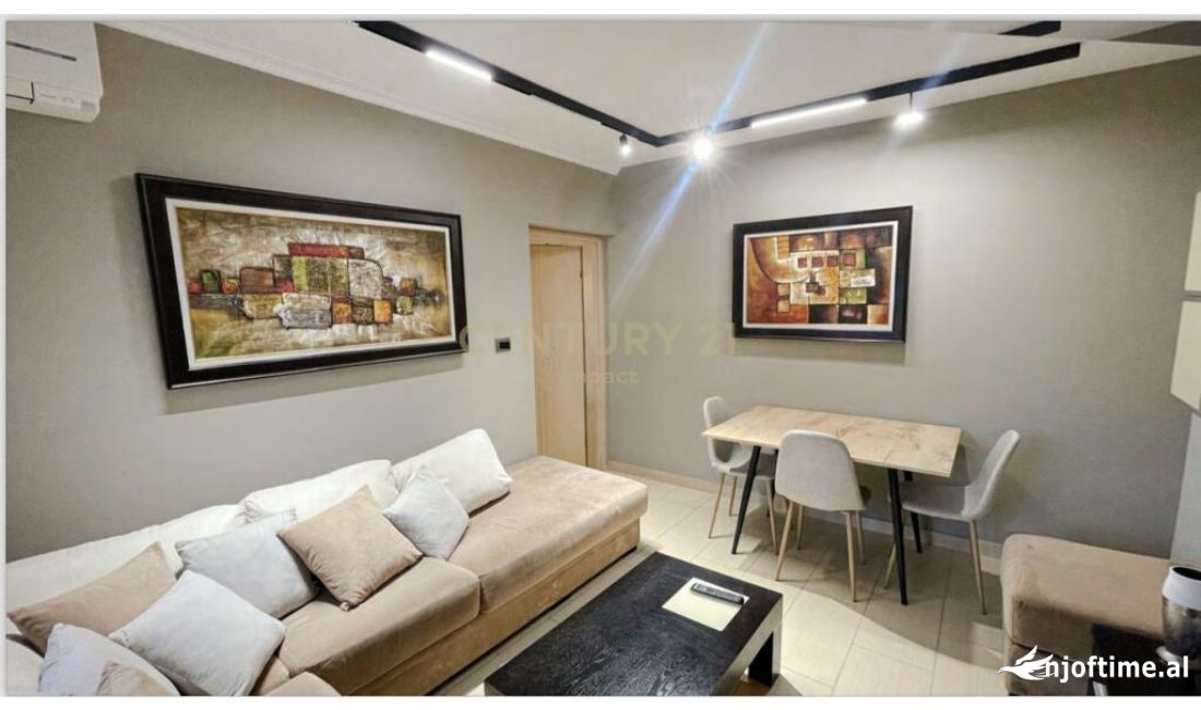 Shtepi me qera Apartament ne Tirane, 1+1, Mobilimi E mobiluar, Pagesa 450  Euro.