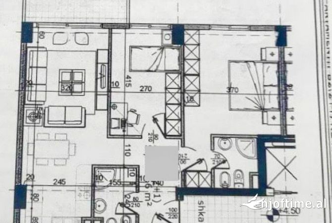Shtepi ne shitje Apartament ne Tirane, 2+1, Mobilimi E mobiluar, Pagesa 118,000  Euro.