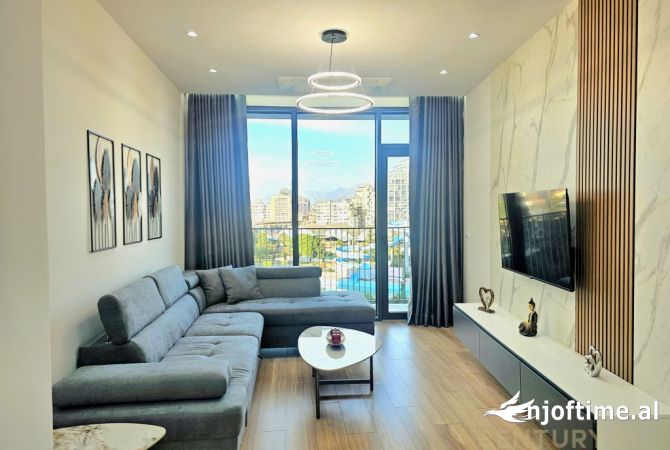 2+1+2 SEBASHKU ME POST PARKIMI PER QERA TE LAKE VIEW RESIDENCE, APARTAMENT MODERN