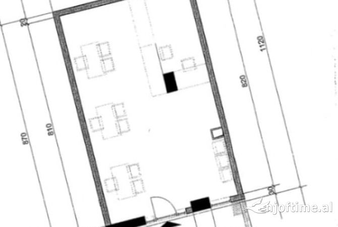 Ambient biznesi me qera 1+1 ne Tirane - 500 Euro