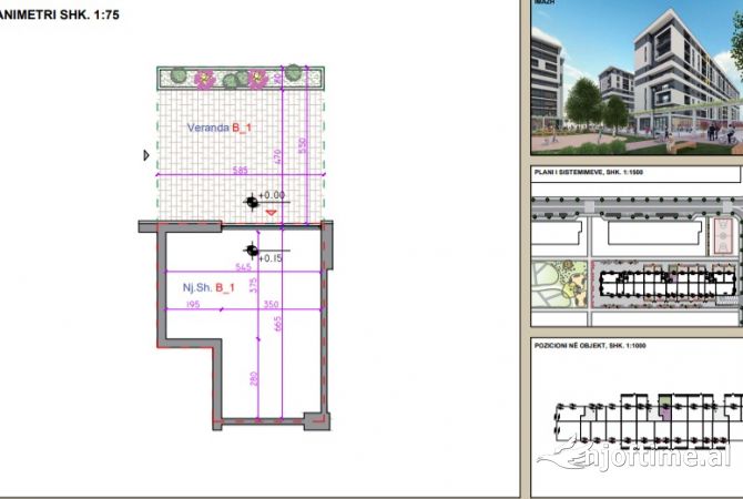 Business Property in Sale 1+1 in Tirana - 100,000 Euro