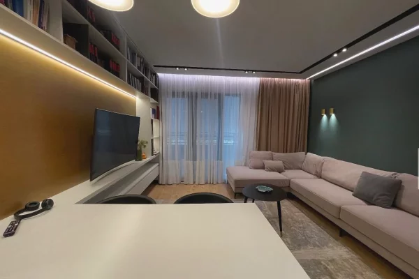 Shtepi me qera Apartament ne Tirane, 2+1, Mobilimi E mobiluar, Pagesa 1,200  Euro.