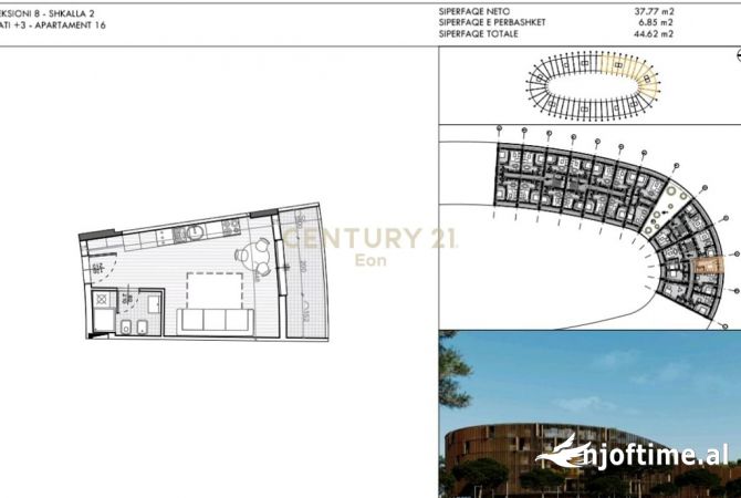 Shtepi ne shitje Garsoniere ne Durres - 42,389 Euro