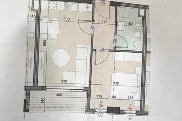 House for Sale 1+1 in Tirana - 93,000 Euro