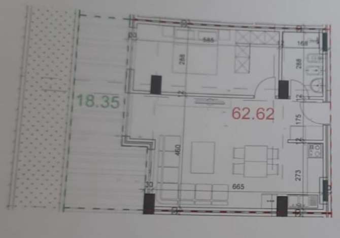 Shtepi ne shitje 1+1 ne Tirane - 115,000 Euro