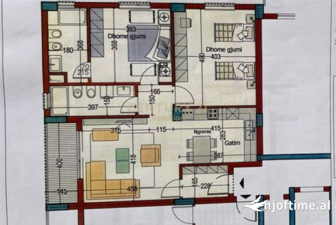 Shtepi ne shitje 2+1 ne Tirane - 189,500 Euro