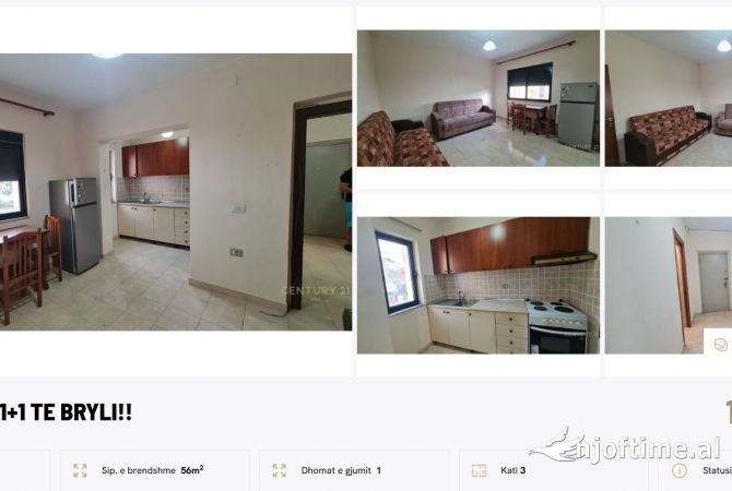 Shtepi ne shitje 1+1 ne Tirane - 110,000 Euro