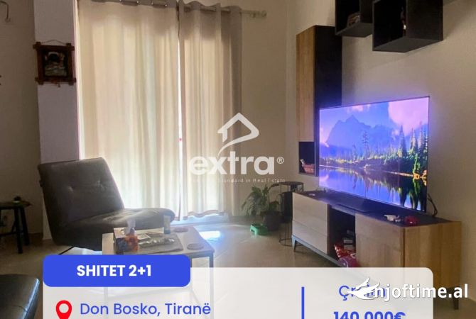 House for Sale 2+1 in Tirana - 140,000 Euro