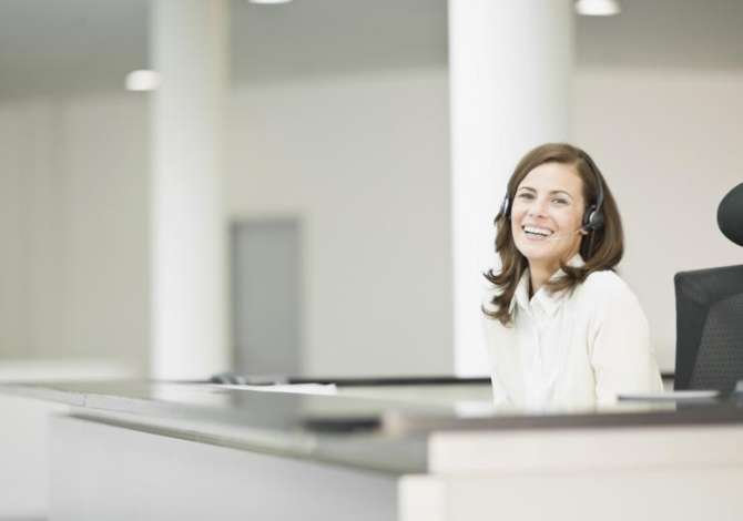 Job Offers Recepsionist/e, sanitare dhomash 