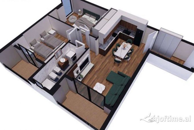 Shtepi ne shitje 2+1 ne Tirane - 75,000 Euro