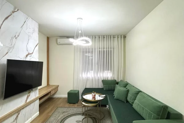 Shtepi me qera Apartament ne Tirane, 1+1, Mobilimi E mobiluar, Pagesa 800  Euro.